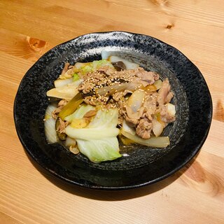 オイスター野菜炒め